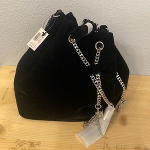 Velvet crossbody bag White House black market